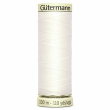 Load image into Gallery viewer, Gutermann - Sew All Thread 100m Black / White / Cream Range
