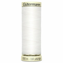 Load image into Gallery viewer, Gutermann - Sew All Thread 100m Black / White / Cream Range