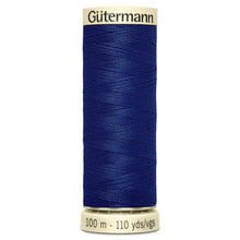 Load image into Gallery viewer, Gutermann - Sew All Thread 100m - Deep Blue Range
