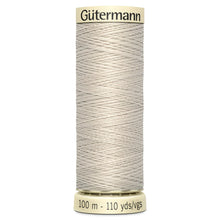 Load image into Gallery viewer, Gutermann - Sew All Thread 100m - Beige / Cream Range
