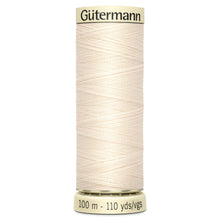 Load image into Gallery viewer, Gutermann - Sew All Thread 100m Black / White / Cream Range
