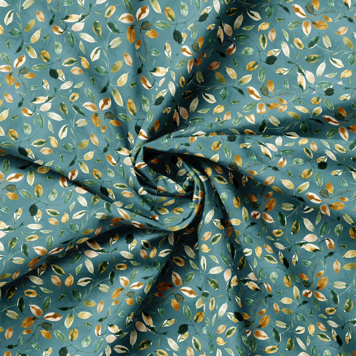 Golden Hour Collection Sun Kissed Leaves Teal 55240303-01