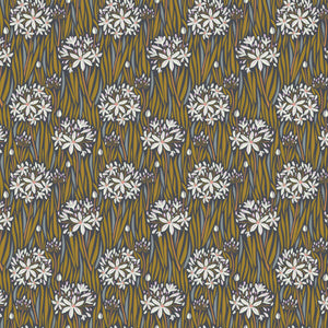 Wandering Eye - Agapantha Neutral by Kathy Doughty and Figo Fabrics