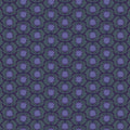 Wandering Eye - Mini Jacaranda Cool - by Kathy Doughty and Figo Fabrics
