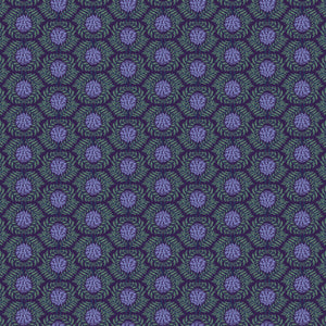 Wandering Eye - Mini Jacaranda Cool - by Kathy Doughty and Figo Fabrics
