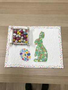 Easter Bunny Tablemat/Placemat Workshop - 9.30am - 1.30pm with Sue on Saturday 29th March 2025 (4 spaces available)