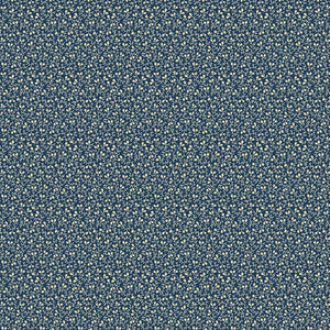 Indigo Cheddar II By Andover Fabrics - Berry Vine Indigo 1147-B