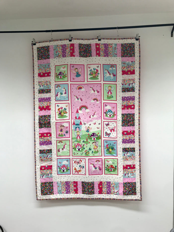 Fairies & Unicorn Quilt