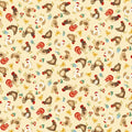 Fun On The Farm - Chickens Cream -by Makower