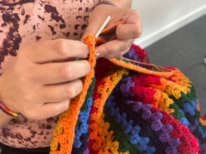 Beginner Crochet Course (4 weeks) starting Tuesday 23rd September 2025 10.30am -1pm  (5 spaces)