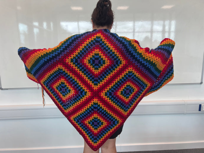 Granny Square Shawl 4 week Course - Starting Tuesday mornings 10.30am - 1pm on 4th November 2025 (4 Spaces)