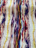 Viscose Linen Melissa Watercolors