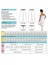 Load image into Gallery viewer, Jamie Pyjama Bottoms and Shorts - Tilly and the Buttons Pattern
