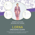Lorna Dressing Gown Sewing Pattern