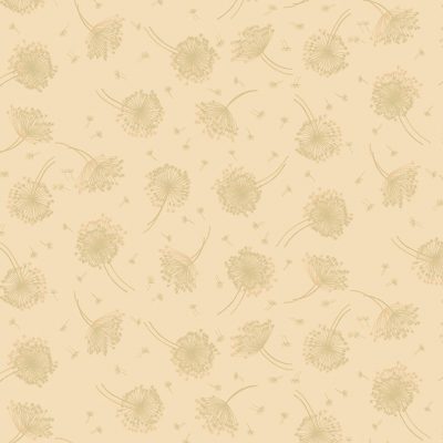 Luxe Seed Heads Cream 2614-Q by Makower