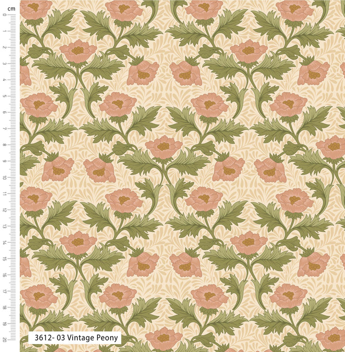 Morris Muses - Vintage Peony - V & A Museum