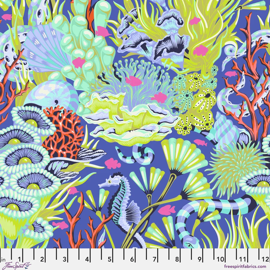 Reef What You Sew Floral Reef Collection by Tula Pink