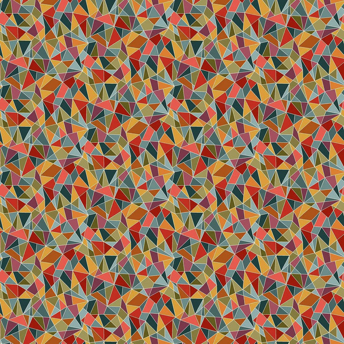 Revival By Makower - Mosaic Warm