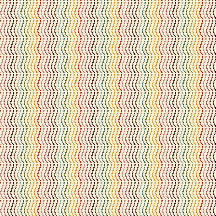 Revival By Makower - Ripple Cream