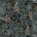 Spindrift Surge Cotton Fabric in Grey Black by Designer Ocllo Mason