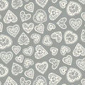 Scandi Collection - Hearts Grey