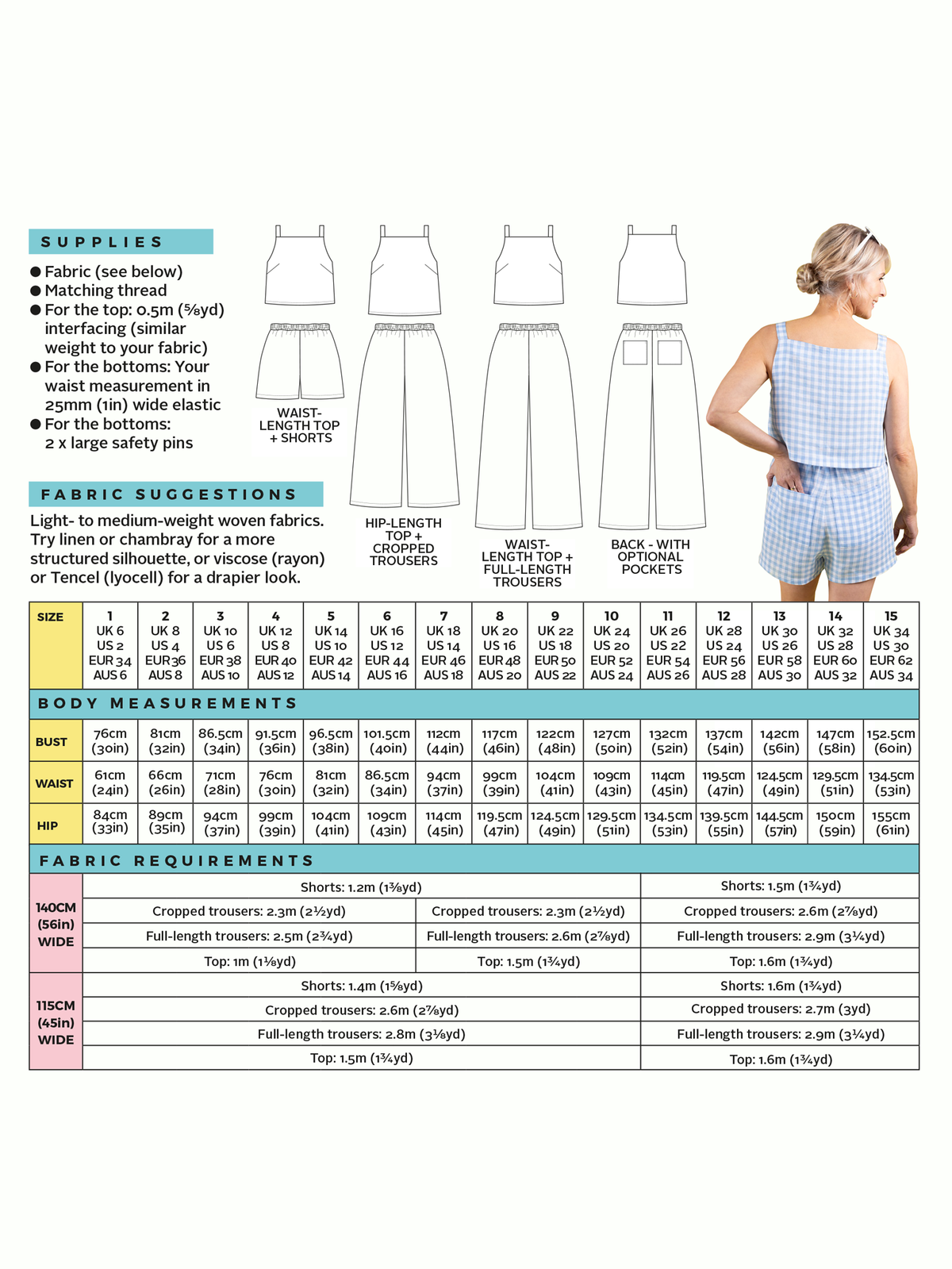 Esti Co-Ord- Tilly and the Buttons Pattern