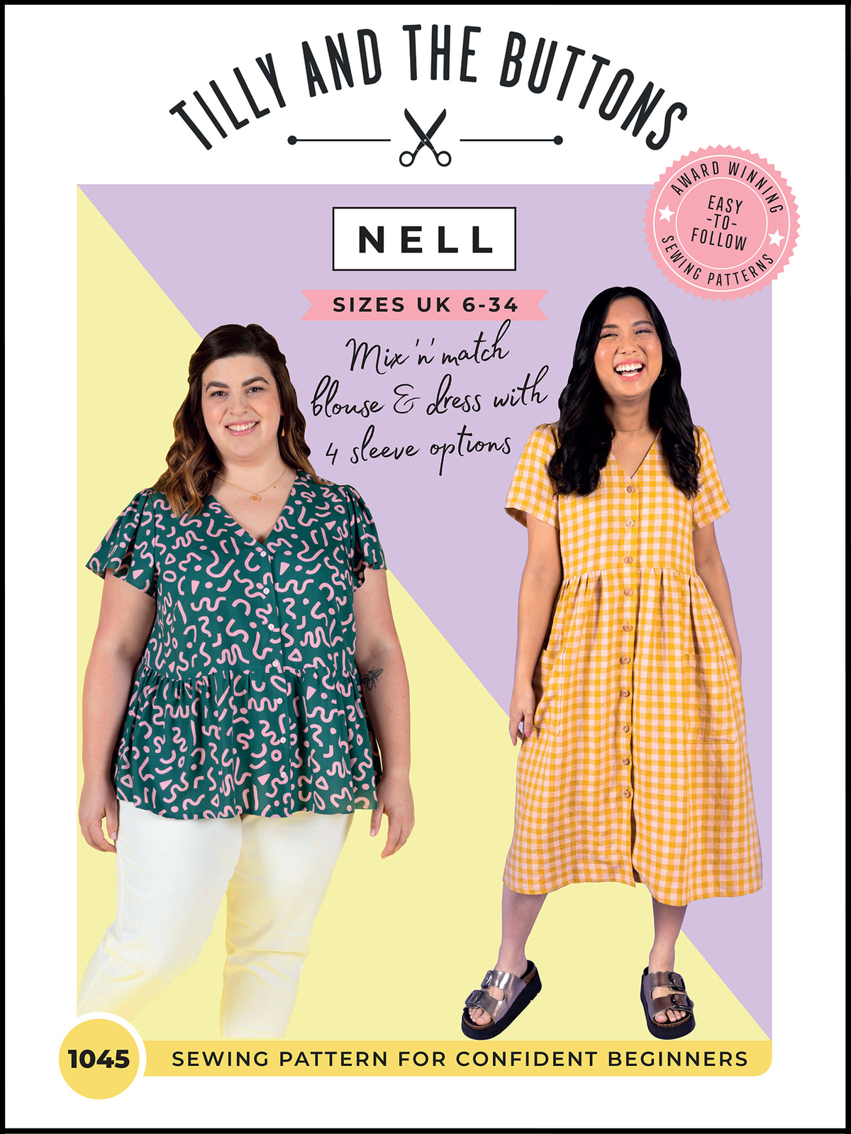 Nell Blouse and Dress- Tilly and the Buttons Pattern