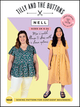 Load image into Gallery viewer, Nell Blouse and Dress- Tilly and the Buttons Pattern
