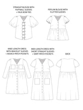 Load image into Gallery viewer, Nell Blouse and Dress- Tilly and the Buttons Pattern
