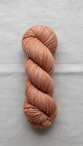 Rosy Clay Wool Yarn Skein