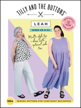 Load image into Gallery viewer, Leah Dress and Top - Tilly and the Buttons Pattern
