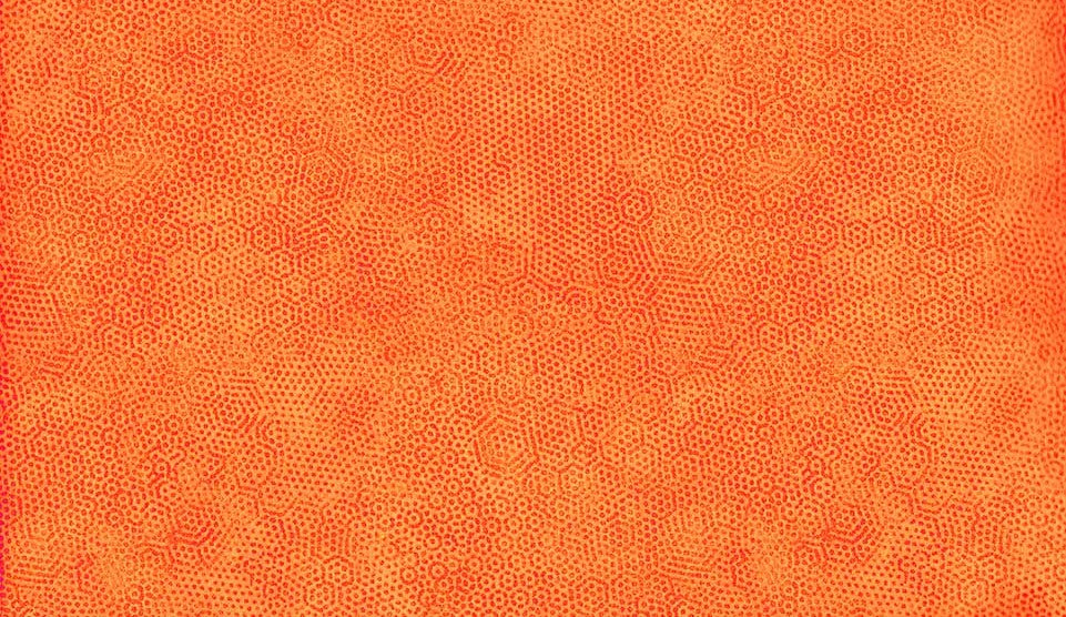 Makower - Dimples - O1 - Carrot