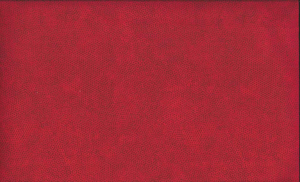 Makower-Dimples-R1-Crimson Red