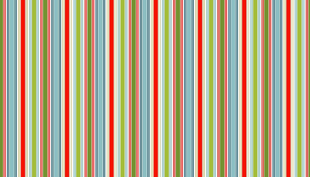 Makower - Christmas - Joy Collection - G - Deck Stripe