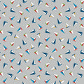 Makower - Beside The Sea - Mini Boats Grey