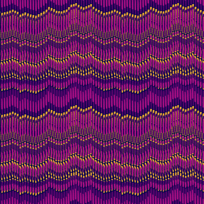 Henna Moire Stripe Pink