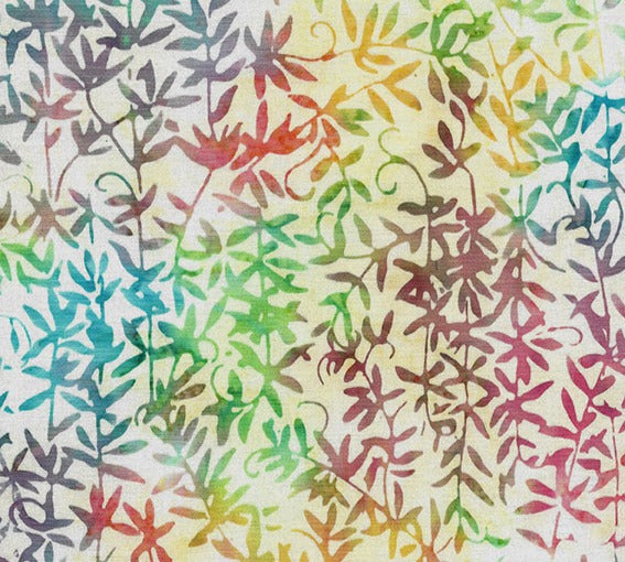 Island Batiks - 6/1023 - Vine - Rainbow