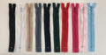 Zips 12" (30cm) various colours - each