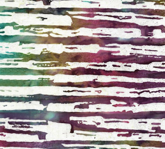 Island Batiks - 6/1025 - Texture Stripe - Orchid
