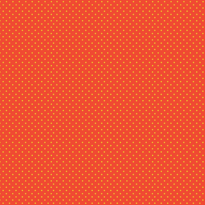 Makower - Spot - NY - Yellow Spot On Orange