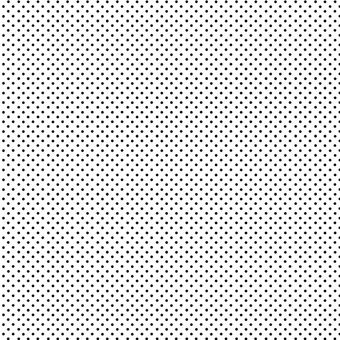 Makower - Spot - WX - Black Spot On White