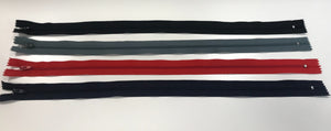 Zips 18" (45cm) various colours - each