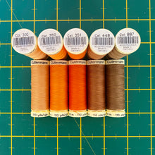 Load image into Gallery viewer, Gutermann - Sew All Thread 100m - Orange / Brown Range
