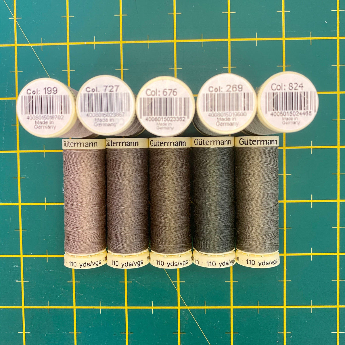 Gutermann - Sew All Thread 100m - Brown Range