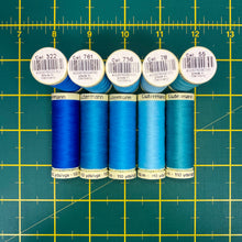 Load image into Gallery viewer, Guterman - Sew All Thread 100m - Blue Range
