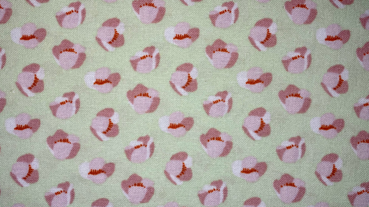 Freedom Fabrics - Wild Flower Collection - FF347 - 3 - Buttercup Pink