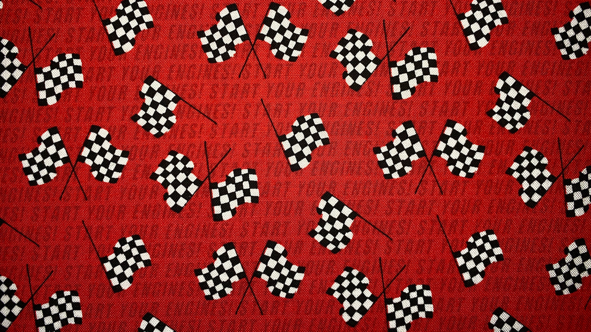 Henry Glass - Start Your Engines - Finish Flags