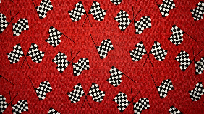 Henry Glass - Start Your Engines - Finish Flags
