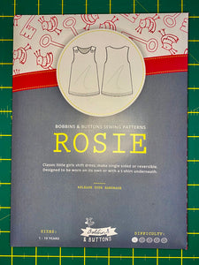 Bobbins and Buttons Sewing Pattern - Rosie