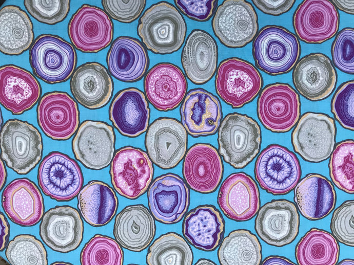 Kaffe Fassett Collective - Phillip Jacobs - Geodes - Sky